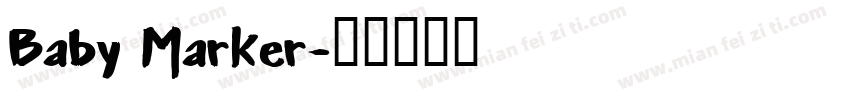 Baby Marker字体转换